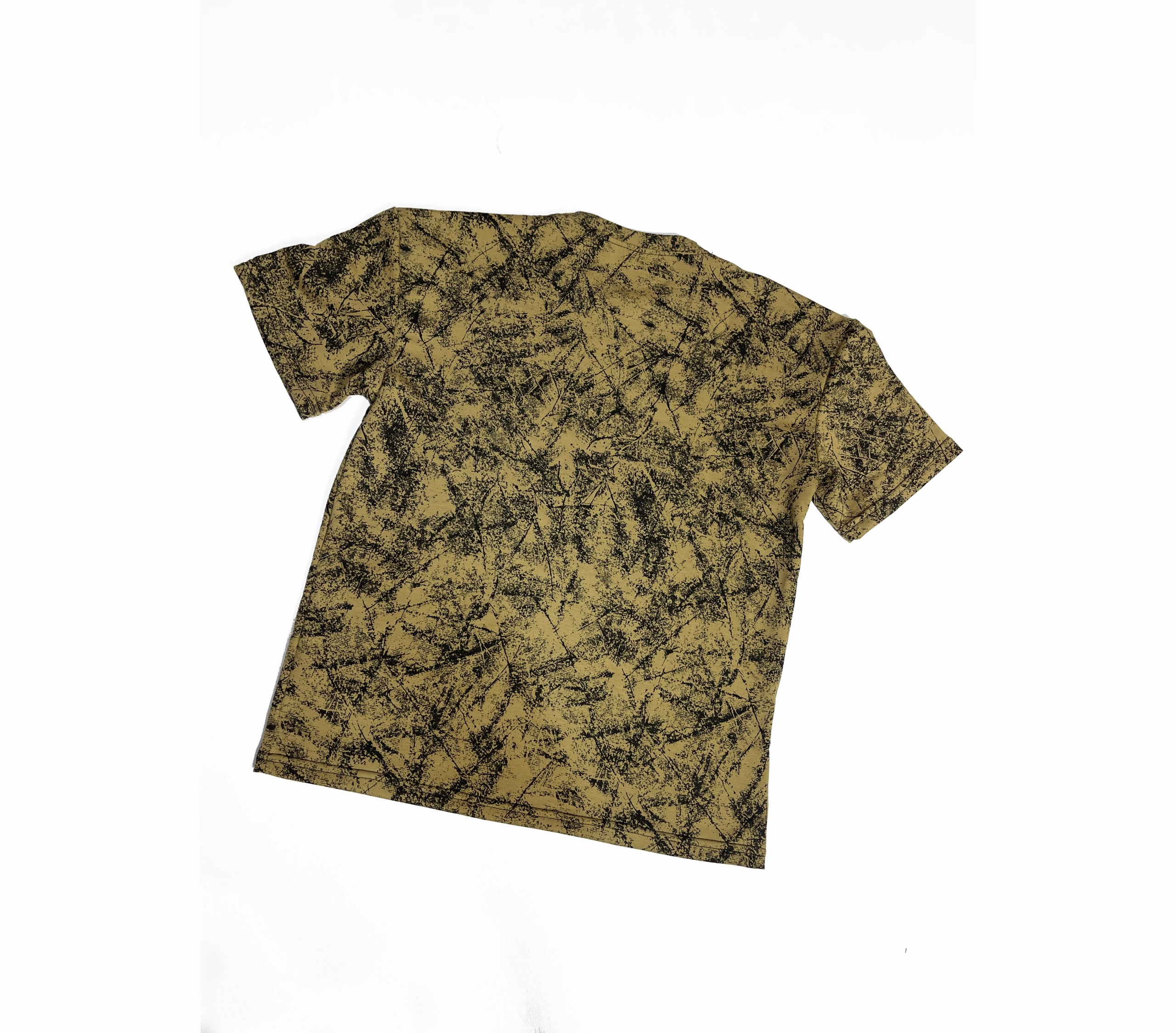 Ensemble T-shirt et Short Homme Imprimé Caramel et Noir – Textile Made in Tunisia | Ulosport.tn – Image 5